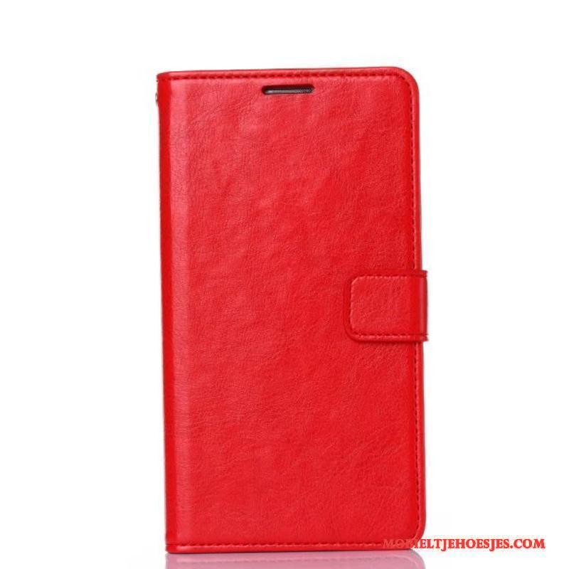 Mi Note Ster Rood Mini Hoes Hoesje Telefoon Bescherming Folio