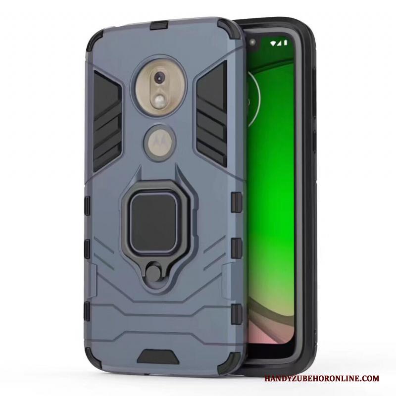 Moto G7 Play Groen Hoesje Telefoon Auto