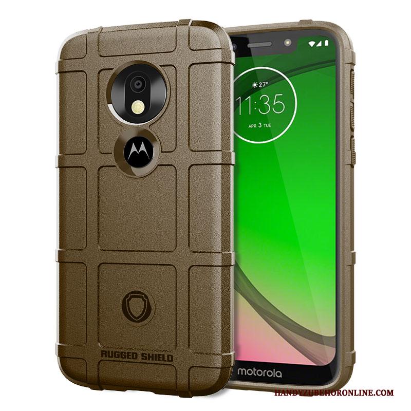 Moto G7 Play Tactiek Bescherming Hoes Anti-fall Hoesje Telefoon Europa