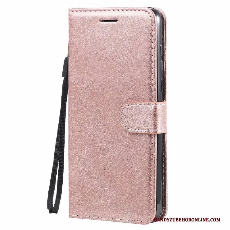 Moto G8 Power Roze Clamshell Hoesje Telefoon Trend Leren Etui