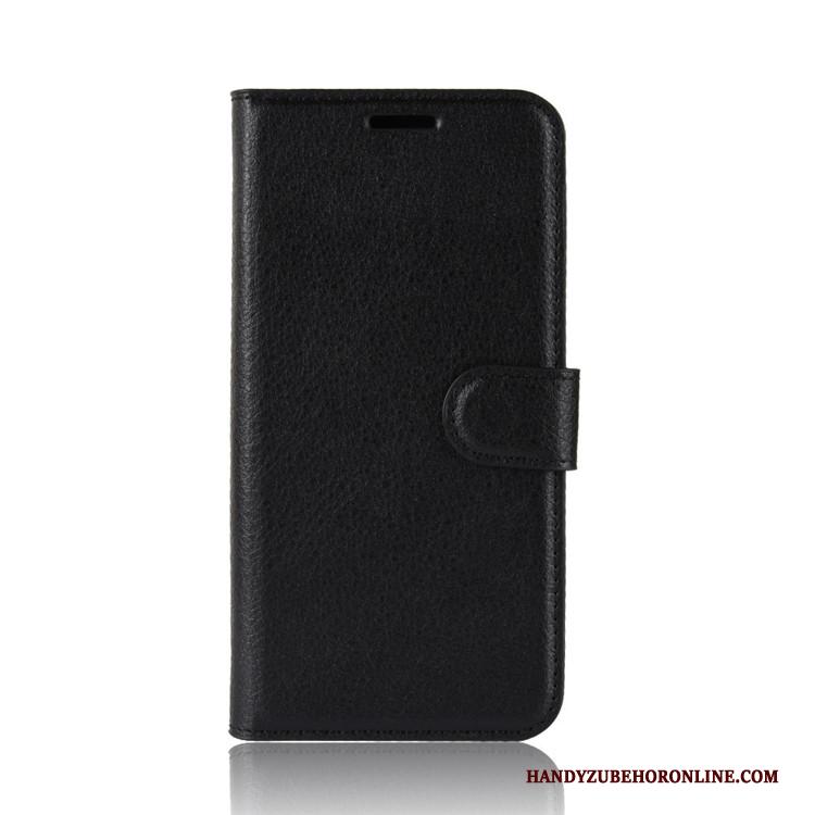 Nokia 2.2 Hoesje Leren Etui Trend Bescherming Zwart Hoes Portemonnee Folio