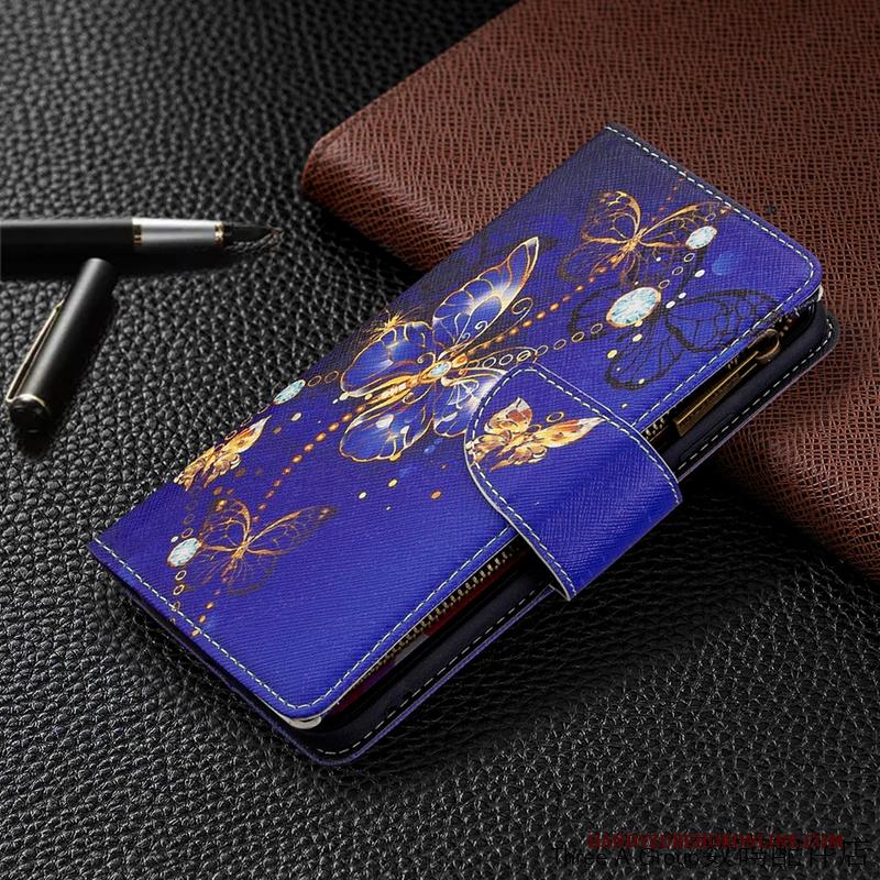 Nokia 5.3 Hoesje Mooie Portemonnee Leren Etui Folio Grote Hanger Purper