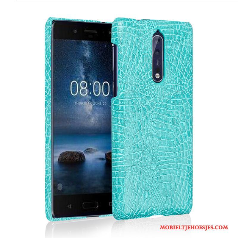 Nokia 8 Mobiele Telefoon Nieuw Hoes Folio Portemonnee Hoesje Leren Etui