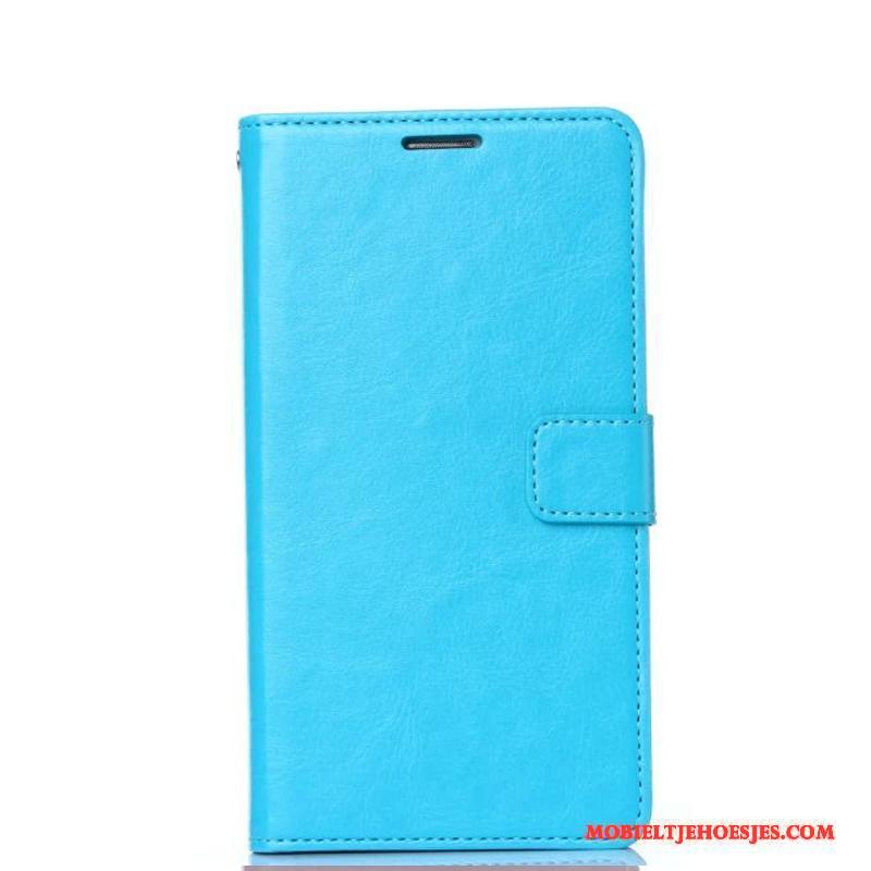 Redmi 5a Anti-fall Bescherming Rood Hoesje Telefoon Lichtblauw Ster Folio
