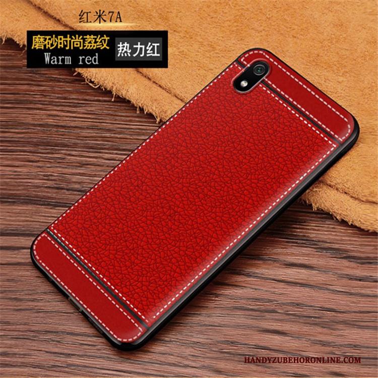 Redmi 7a Rood Hoesje Anti-fall Trend Bescherming Trendy Merk Net Red