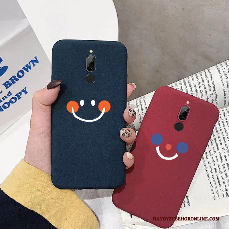 Redmi 8 Scheppend Hoes Lovers Trend Rood Schrobben Hoesje Telefoon