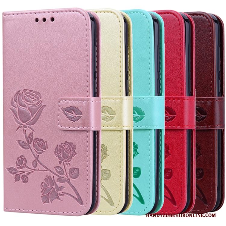 Redmi Go Leren Etui Roze Siliconen Rood Mini Hoesje Telefoon Anti-fall