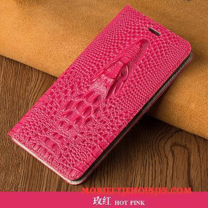 Redmi Note 5 Pro Hoesje Bescherming Zacht Hoes Rood Folio Hard Luxe