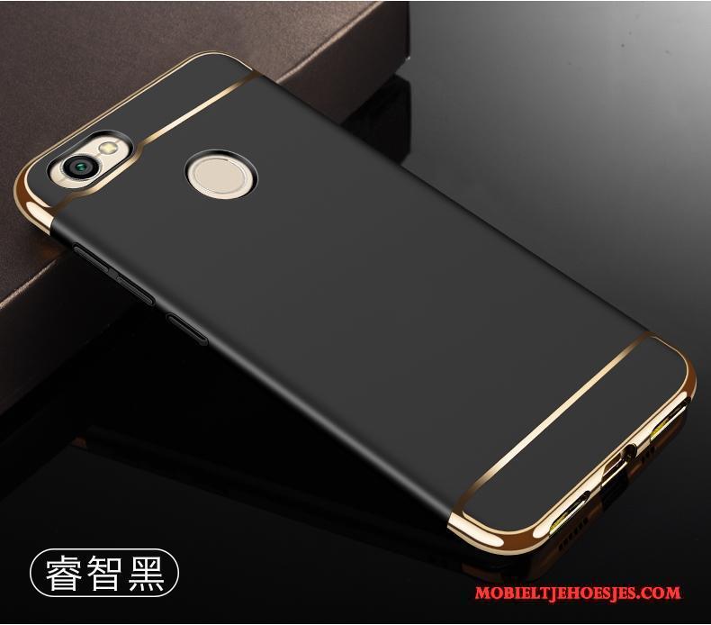 Redmi Note 5a Bescherming Hoes Hoesje Telefoon Rood Zwart Hoge Trendy Merk