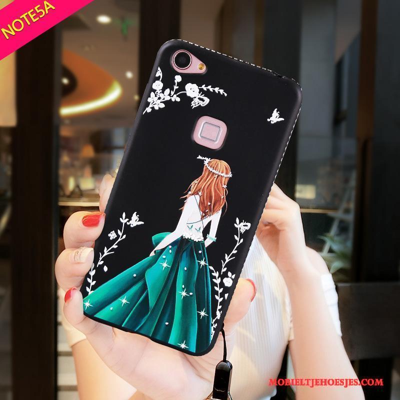 Redmi Note 5a Hanger Zacht Nieuw Hoge Zwart Hoesje Telefoon Siliconen