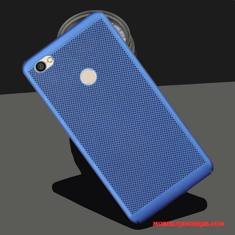 Redmi Note 5a Schrobben Hoesje Telefoon Blauw Kleur Mesh Rood Het Uitstralen