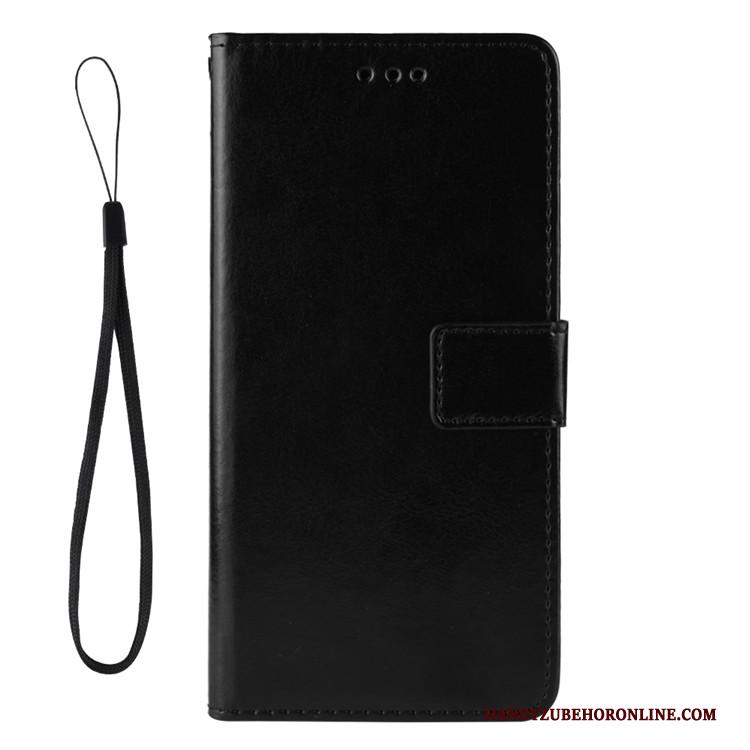 Redmi Note 8 Pro Rood Portemonnee Mini Patroon Hoesje Telefoon Leren Etui Bescherming