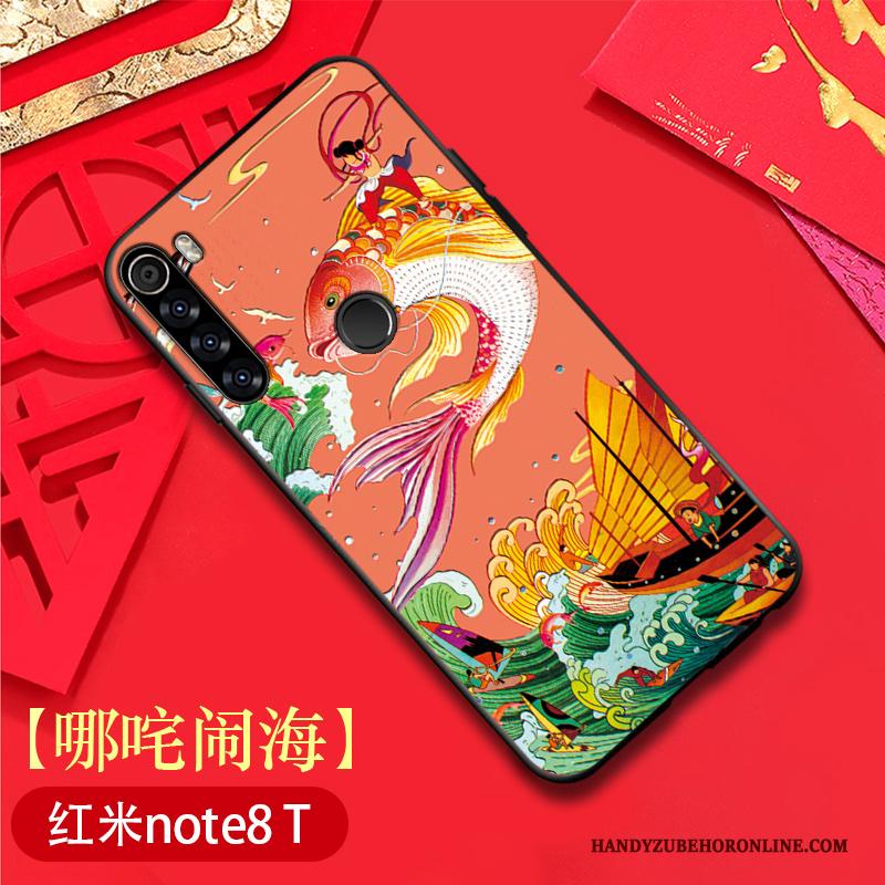 Redmi Note 8t All Inclusive Hoesje Anti-fall Zacht Chinese Stijl Bescherming Original