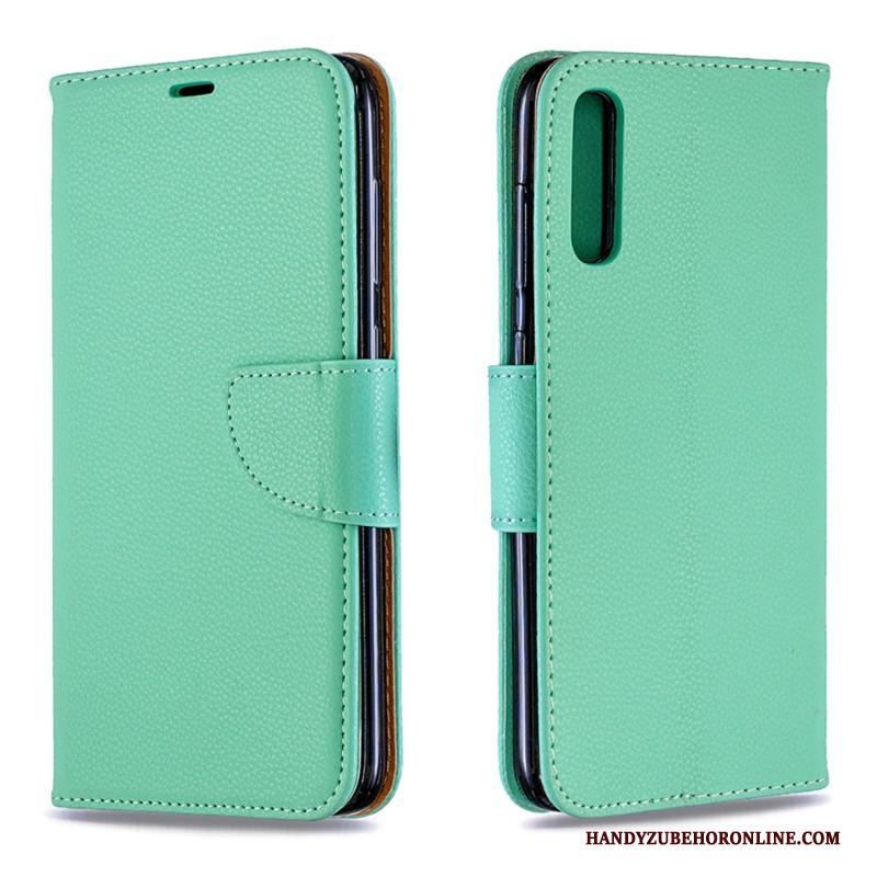 Samsung Galaxy A30s Folio Portemonnee Hoesje Telefoon Kaart Mobiele Telefoon Trend Leren Etui