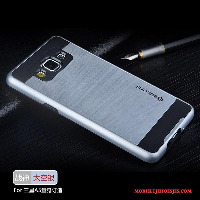 Samsung Galaxy A5 2015 Siliconen Grijs Hoes Trend Hoesje Telefoon Ster Anti-fall