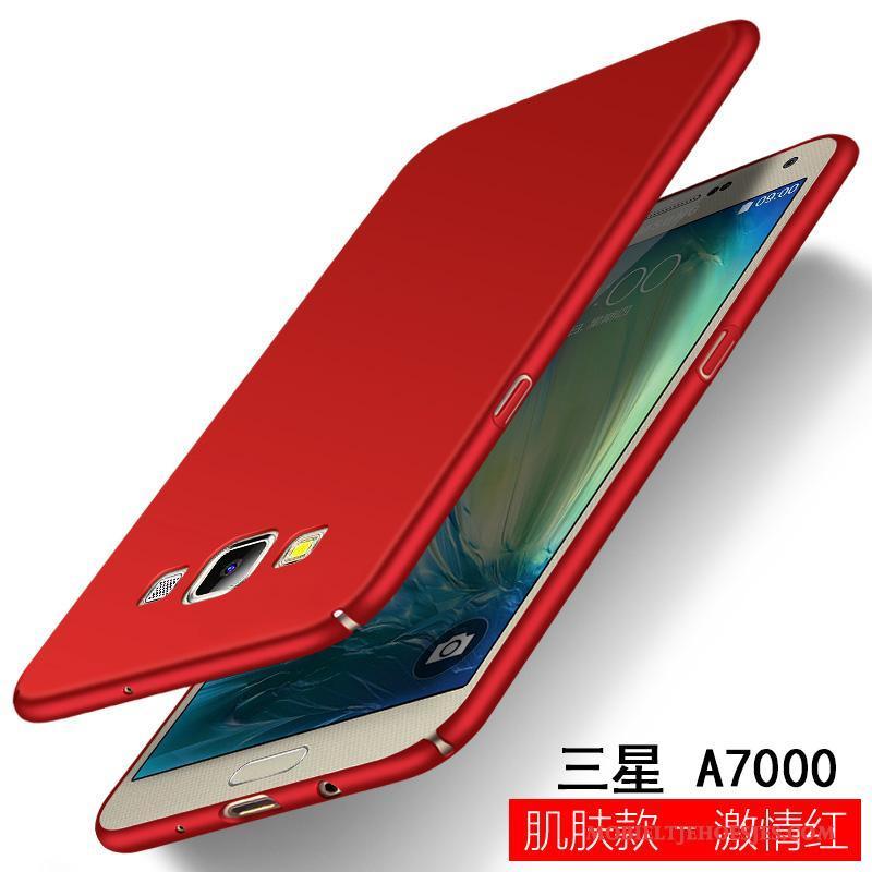 Samsung Galaxy A7 2015 All Inclusive Rood Hoes Hoesje Telefoon Bescherming Anti-fall Schrobben