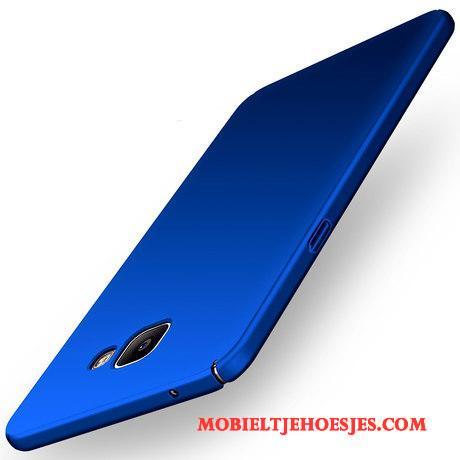 Samsung Galaxy A7 2016 All Inclusive Hoesje Telefoon Ster Bescherming Trend Blauw Anti-fall