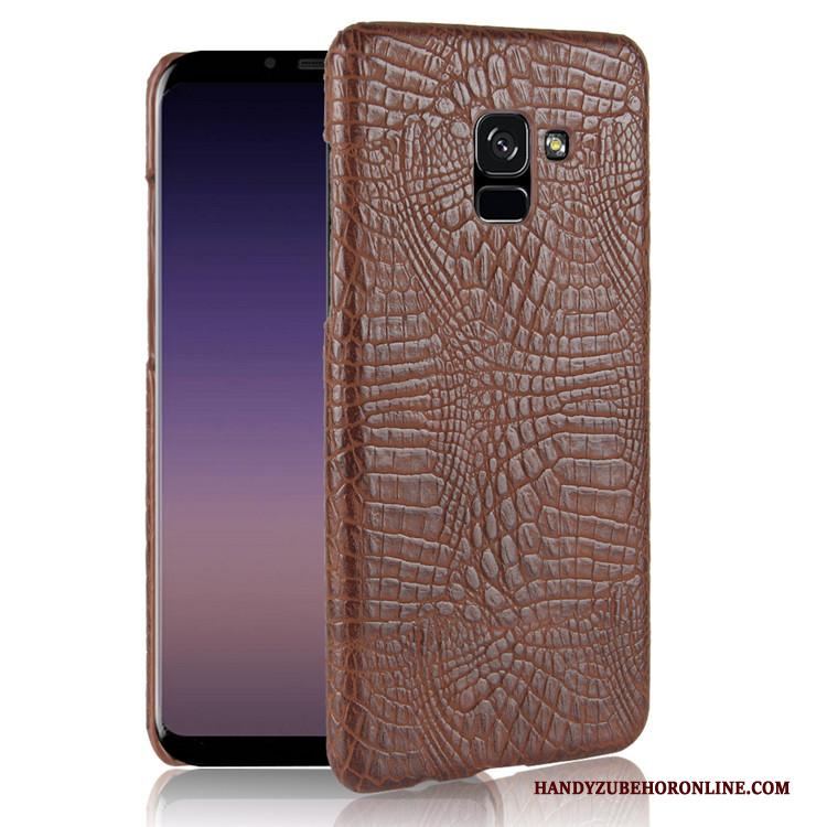 Samsung Galaxy A8 2018 Hoes Bescherming Ster Hoesje Telefoon Vintage