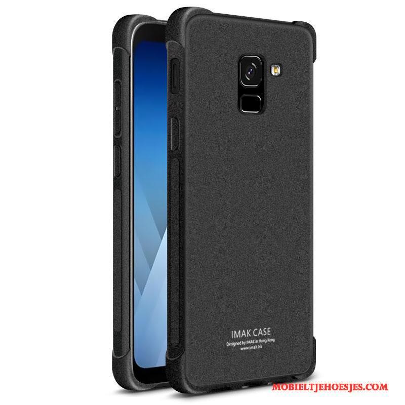 Samsung Galaxy A8+ Hoes Hoesje Telefoon Anti-fall Schrobben Ster Zacht Bescherming