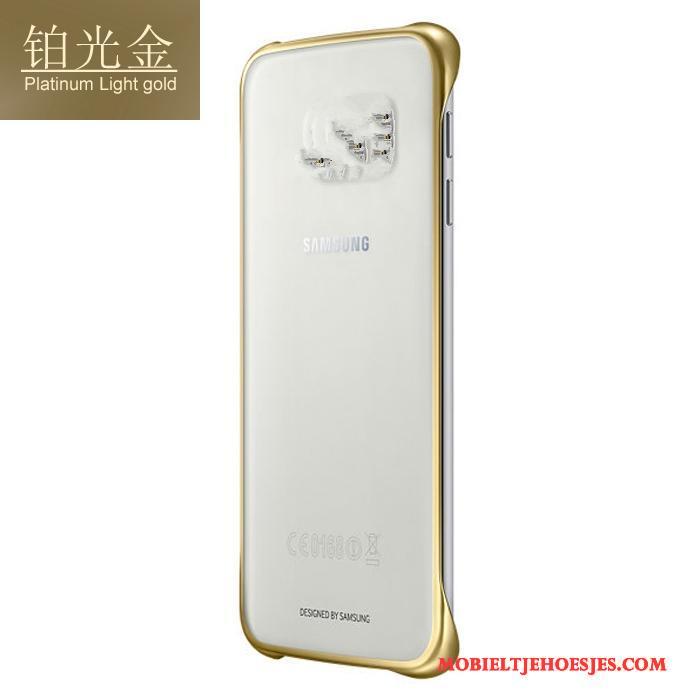 Samsung Galaxy A8 Hoesje Bescherming Eenvoudige Lichte En Dun Ster All Inclusive Goud
