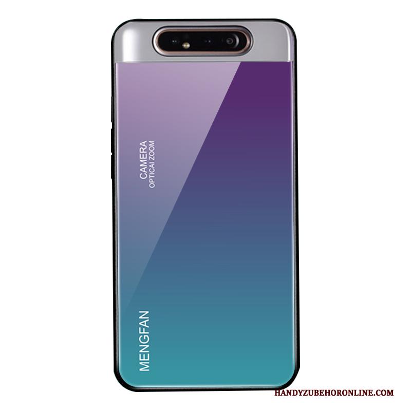 Samsung Galaxy A80 Anti-fall Bescherming Hoesje Telefoon Zacht Verloop Ster Glas