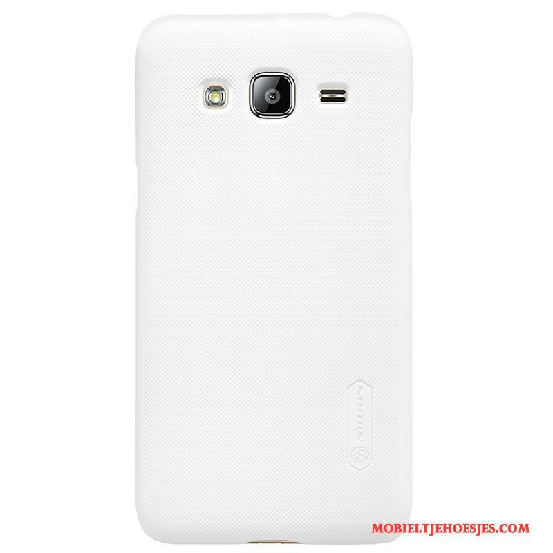 Samsung Galaxy J3 2016 Hoes Hard Hoesje Telefoon Ster Dun Mobiele Telefoon