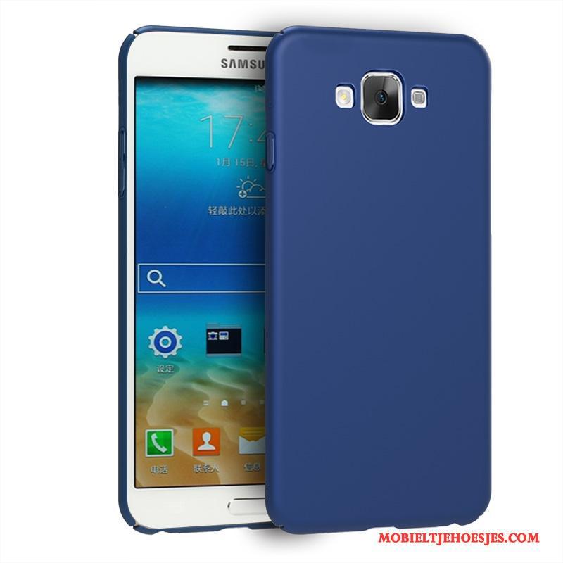 Samsung Galaxy J5 2016 Hoesje Schrobben Siliconen Blauw Bescherming Ster All Inclusive Anti-fall