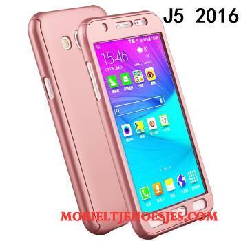 Samsung Galaxy J5 2016 Rose Goud Bescherming Anti-fall Hoesje Telefoon Trend All Inclusive Ster