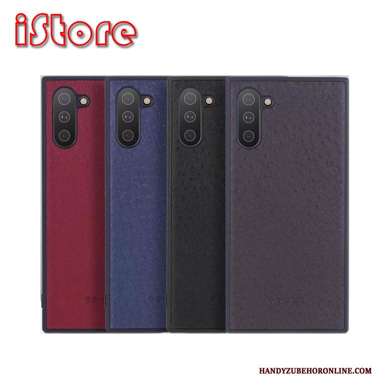 Samsung Galaxy Note 10 Hoesje Bescherming All Inclusive Trendy Merk Net Red Bedrijf Mobiele Telefoon Zwart