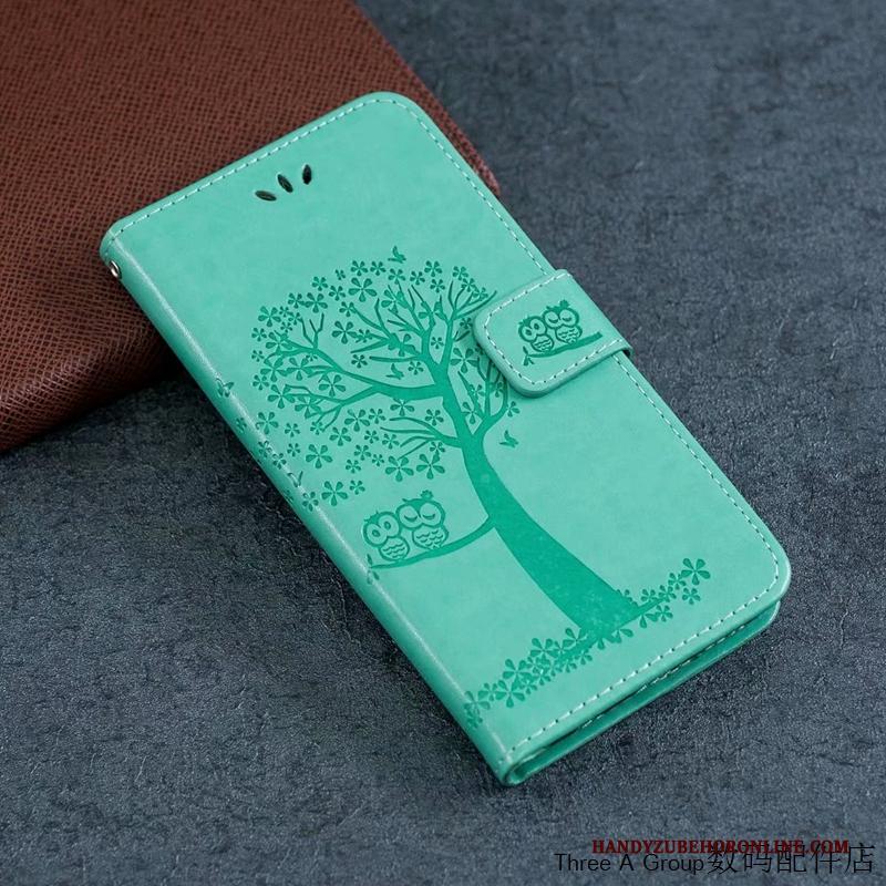 Samsung Galaxy Note 10 Lite Groen Anti-fall Folio Leren Etui Ster Hoesje Telefoon