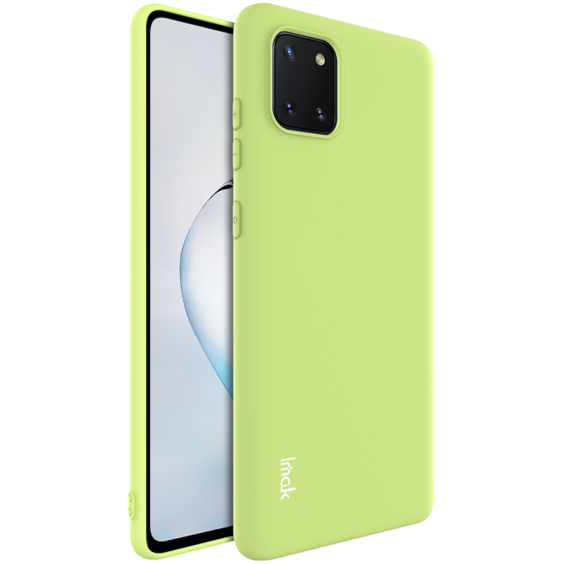 Samsung Galaxy Note 10 Lite Hoesje Schrobben Bescherming Groen Ster Telefoon Zacht