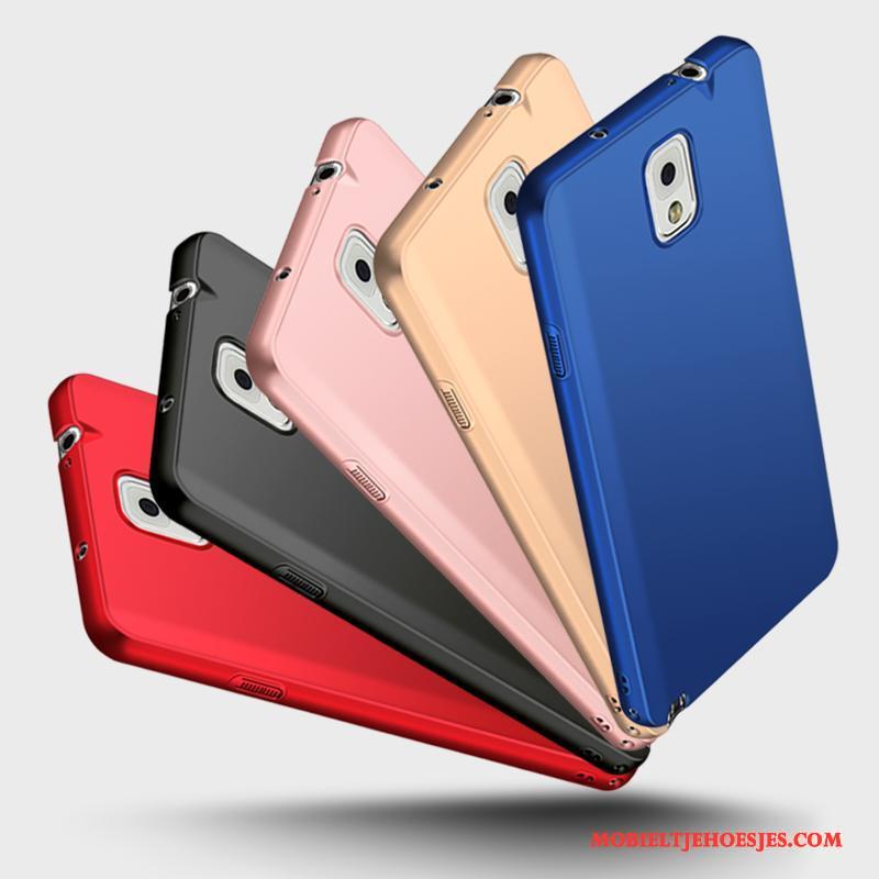 Samsung Galaxy Note 3 Hoes Hoesje Blauw Schrobben Hard Telefoon All Inclusive