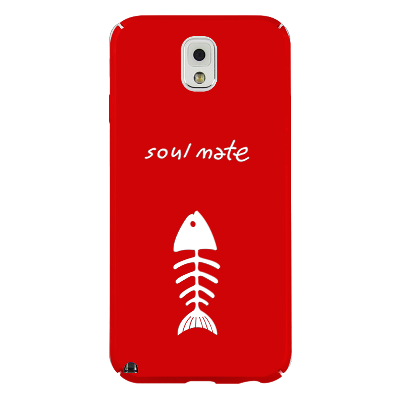 Samsung Galaxy Note 3 Hoesje Anti-fall Trend Persoonlijk All Inclusive Rood Ster Hard