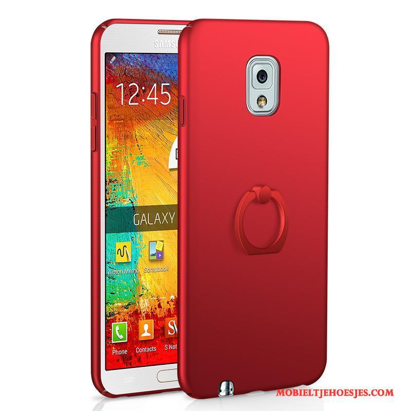 Samsung Galaxy Note 3 Hoesje Telefoon Ster Hard Rood Bescherming Siliconen Trend