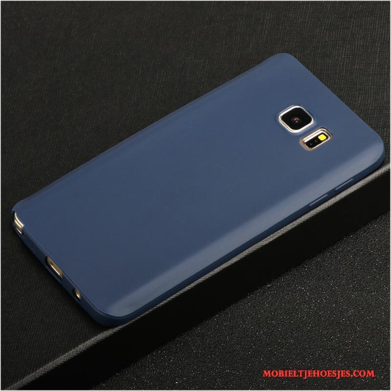 Samsung Galaxy Note 5 Hoesje Blauw Ster Anti-fall Siliconen Dun Bescherming Hoes