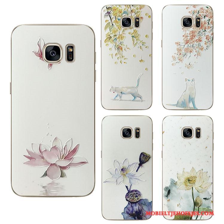 Samsung Galaxy Note 5 Spotprent Anti-fall Kleur Hoesje Telefoon Siliconen Ster All Inclusive