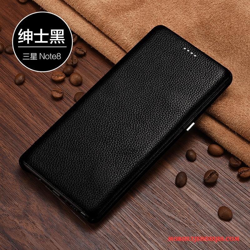 Samsung Galaxy Note 8 Bescherming Hoes Anti-fall Hoesje Telefoon Folio Ster Bedrijf