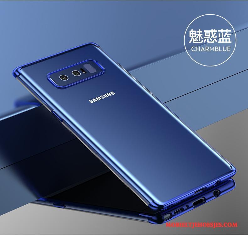 Samsung Galaxy Note 8 Blauw Hoesje Telefoon Ster Bescherming Scheppend Anti-fall Nieuw