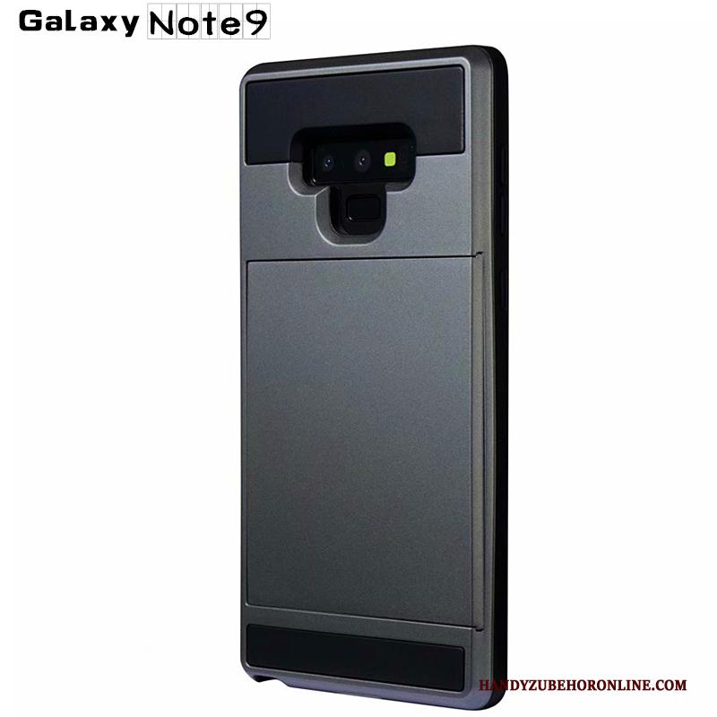 Samsung Galaxy Note 9 Hoesje Telefoon Persoonlijk All Inclusive Anti-fall Grijs Ster Scheppend