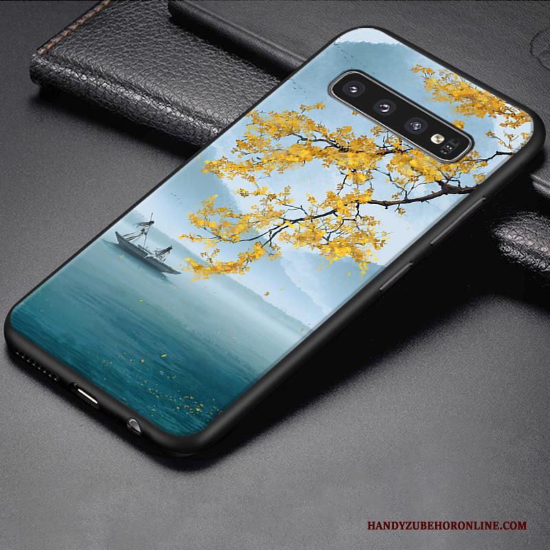 Samsung Galaxy S10 Anti-fall Hoesje Telefoon Ster Spotprent Siliconen Zacht Trend