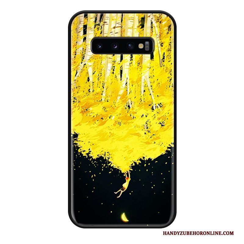 Samsung Galaxy S10 Persoonlijk Bescherming All Inclusive Hoesje Telefoon Scheppend Anti-fall Reliëf