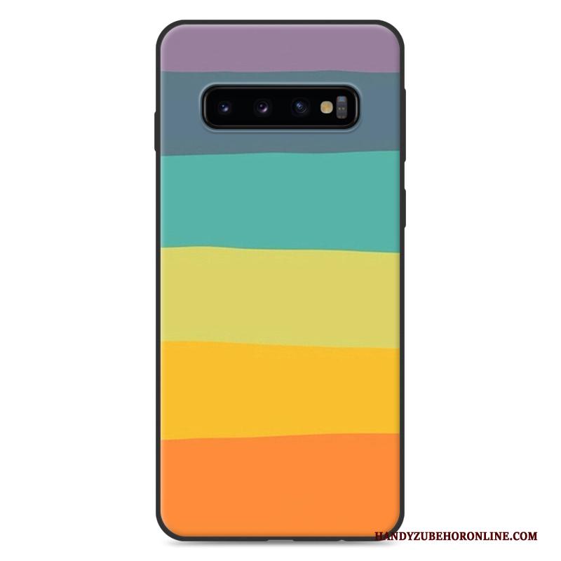 Samsung Galaxy S10 Spotprent Nieuw Persoonlijk Hoesje Anti-fall Bescherming Trend