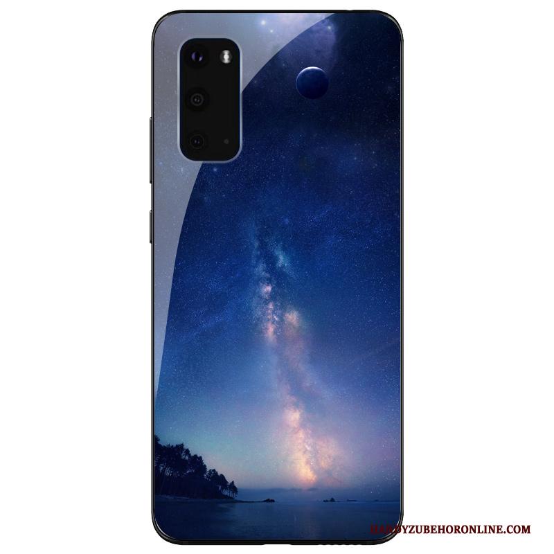 Samsung Galaxy S20 Hoesje Anti-fall Hoes Persoonlijk Siliconen Tas Glas Bescherming