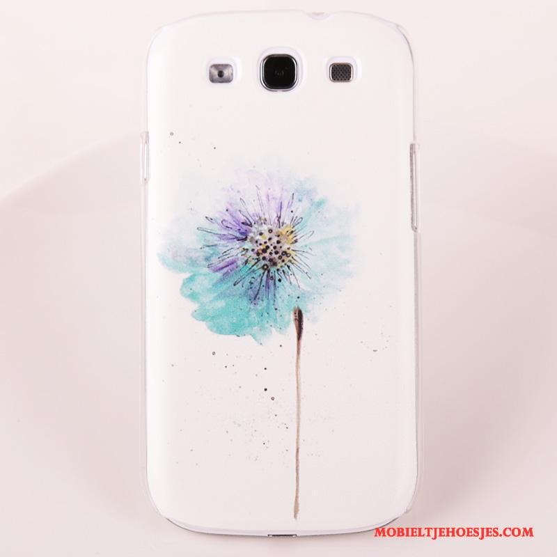 Samsung Galaxy S3 Geschilderd Hoesje Blauw Telefoon Hard Trend Bescherming