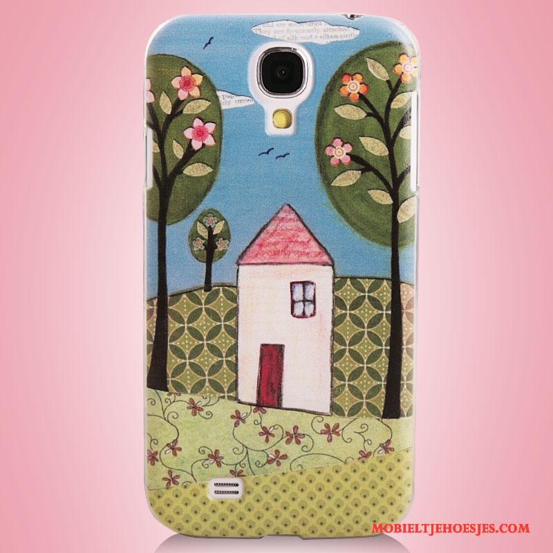 Samsung Galaxy S4 Groen Hoes Bescherming Hoesje Telefoon Ster