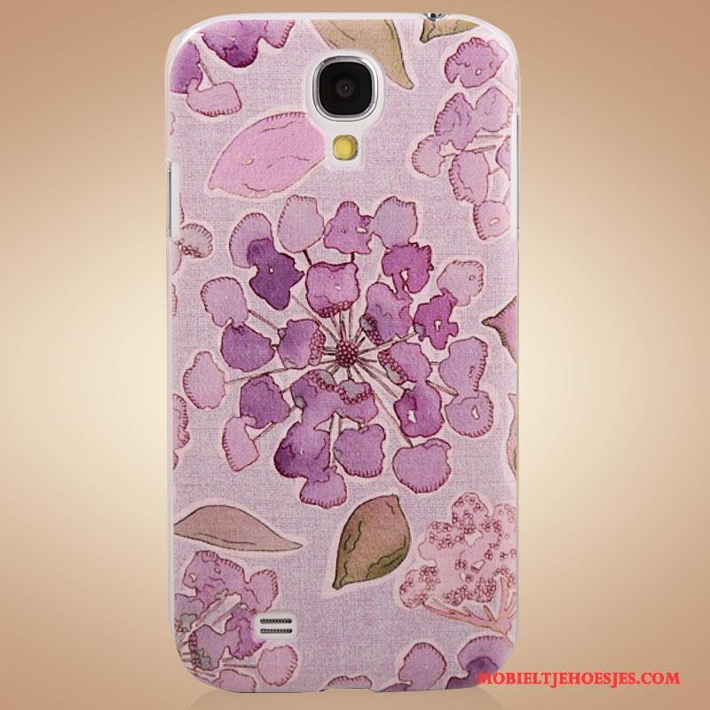 Samsung Galaxy S4 Hoesje Telefoon Purper Bescherming Ster