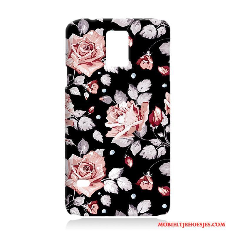 Samsung Galaxy S5 Hoesje Telefoon Bloemen Ster Anti-fall Bescherming Hard Zacht