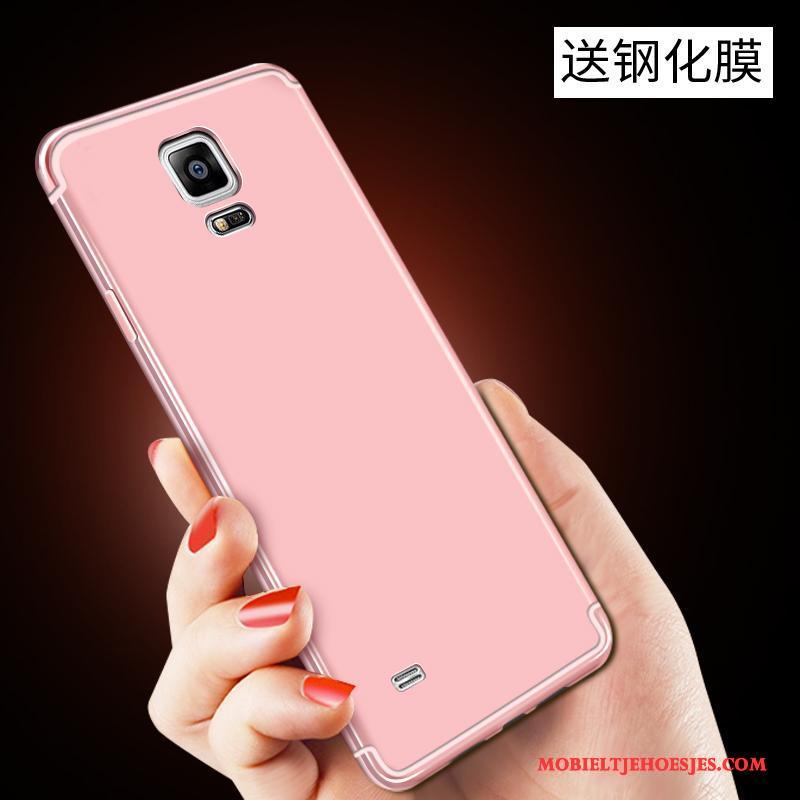 Samsung Galaxy S5 Hoesje Telefoon Zacht Siliconen Ster Blauw All Inclusive Roze