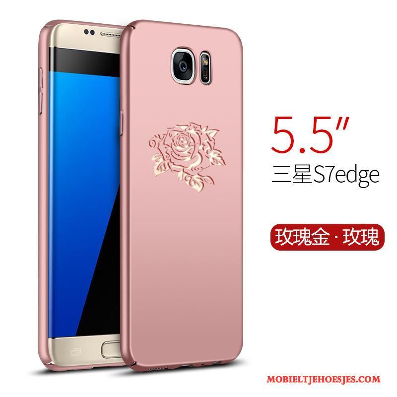 Samsung Galaxy S7 Edge Anti-fall Schrobben Hoes Ster Hard Hoesje Telefoon Trend