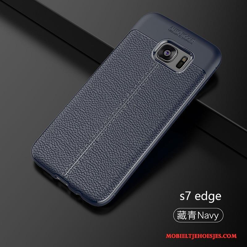 Samsung Galaxy S7 Edge Hoes Trend Siliconen Eenvoudige Hoesje Telefoon Zacht Ster